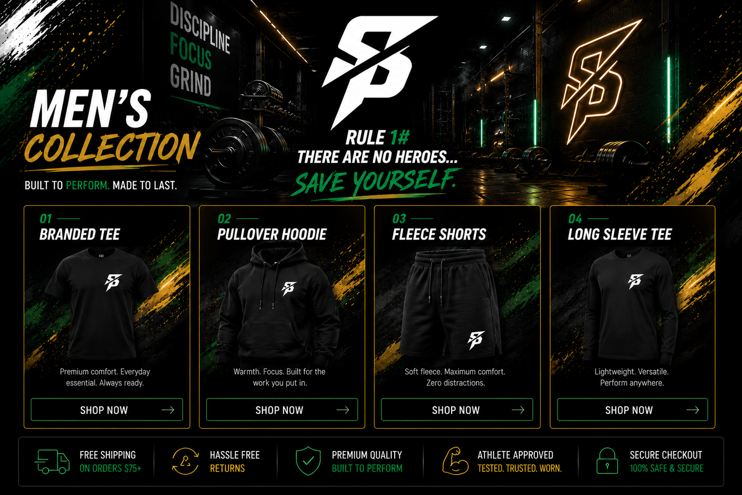 SportsPlug Clothing Co. Men's