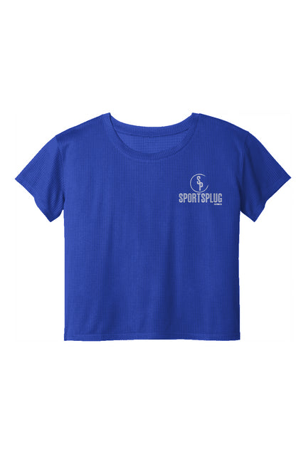 SportsPlug Women's Crop Tee