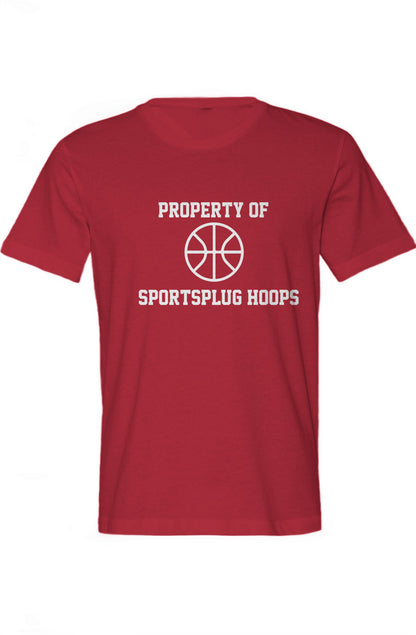 Property of SportsPlug Hoops Tee