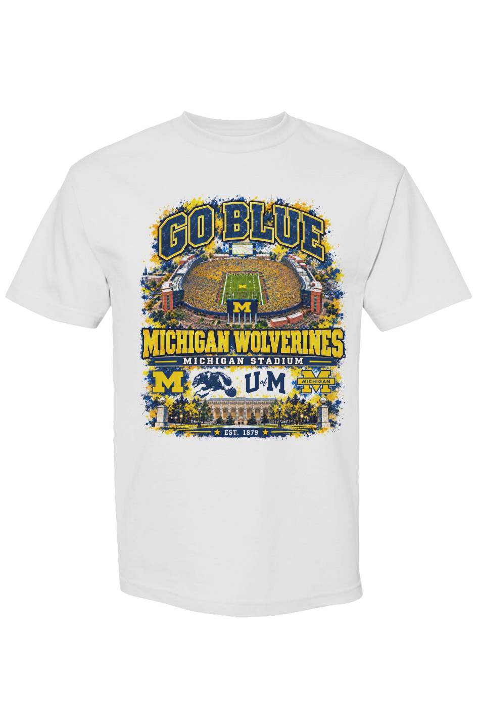 SportsPlug Program Tee Go Blue